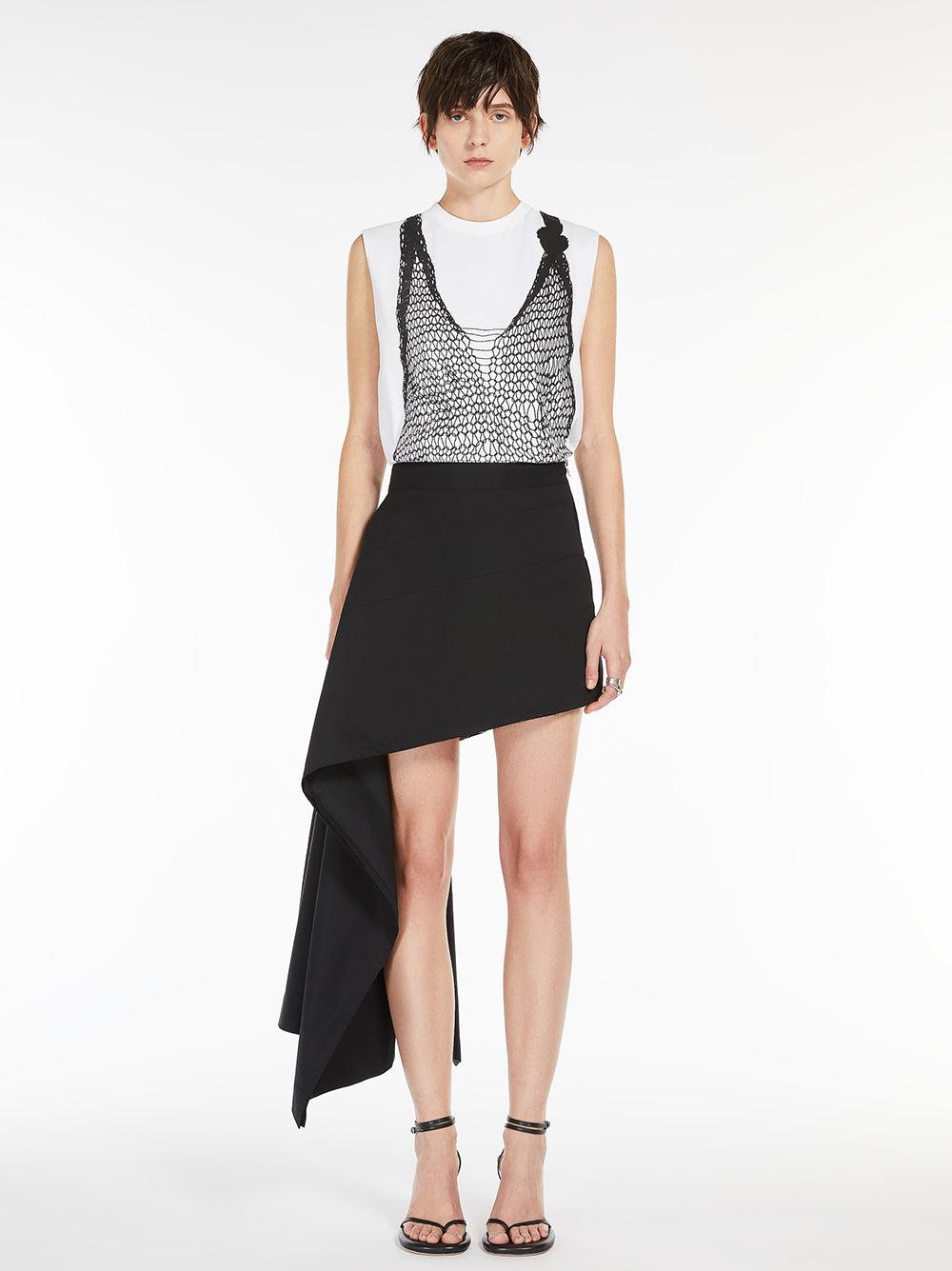Sportmax Short Asymmetric Skirt