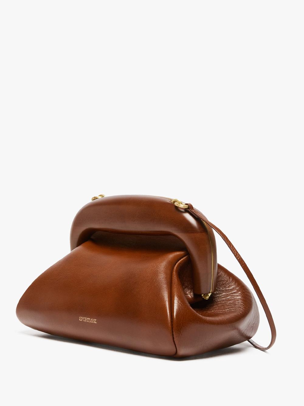 Sportmax Small Leather Bouba Bag