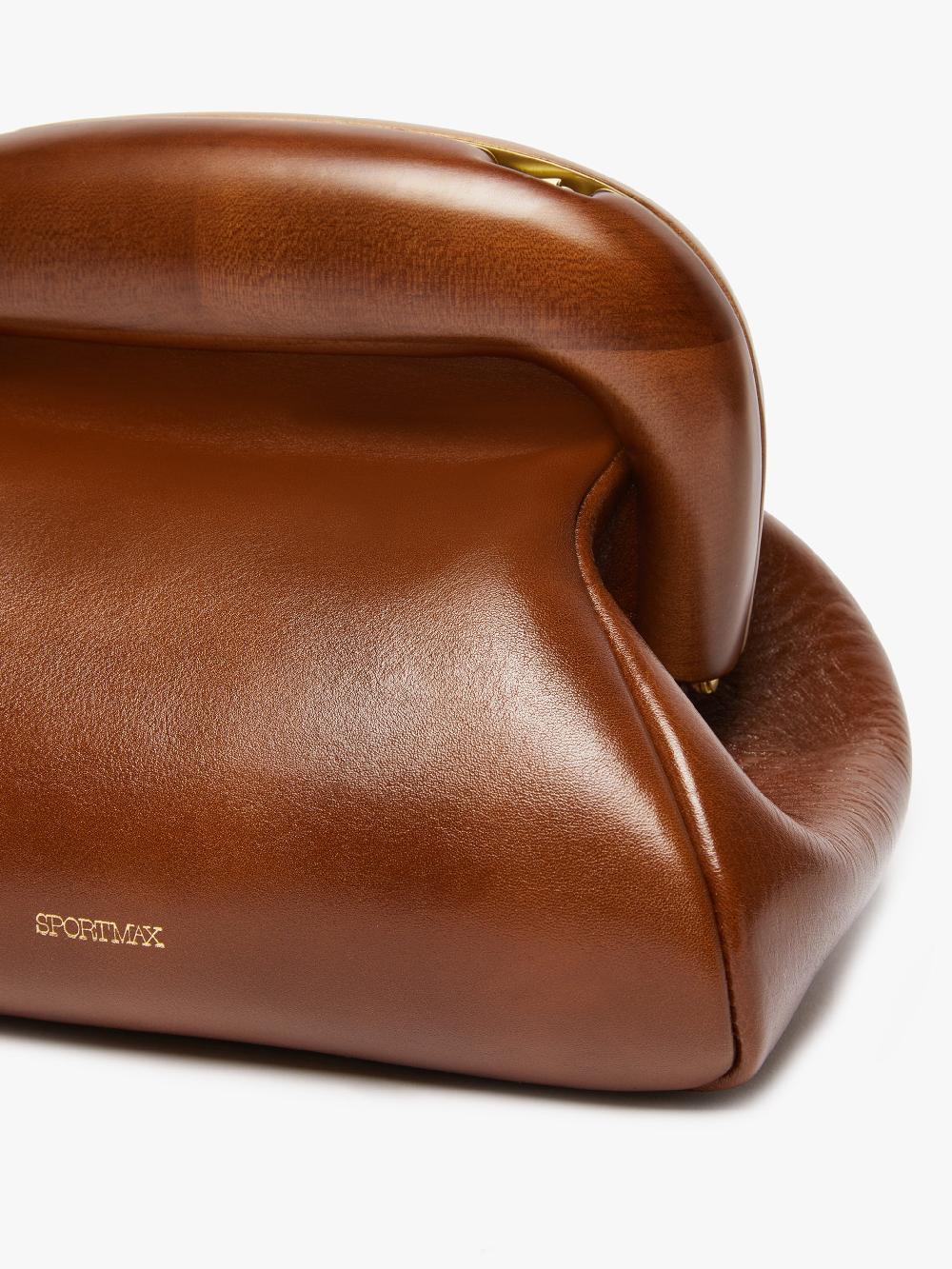 Sportmax Small Leather Bouba Bag