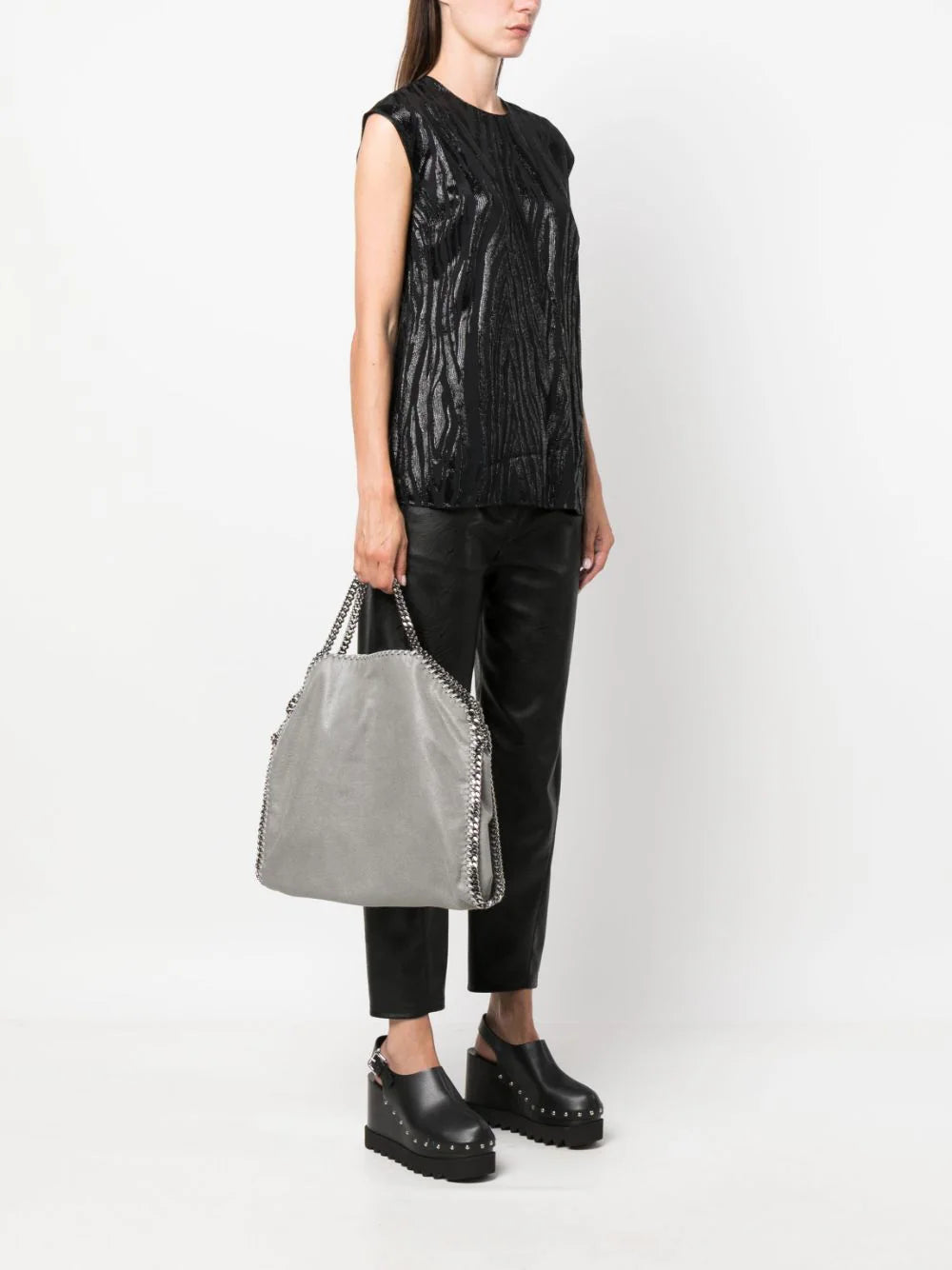 STELLA McCARTNEY Falabella Fold-over Tote Bag