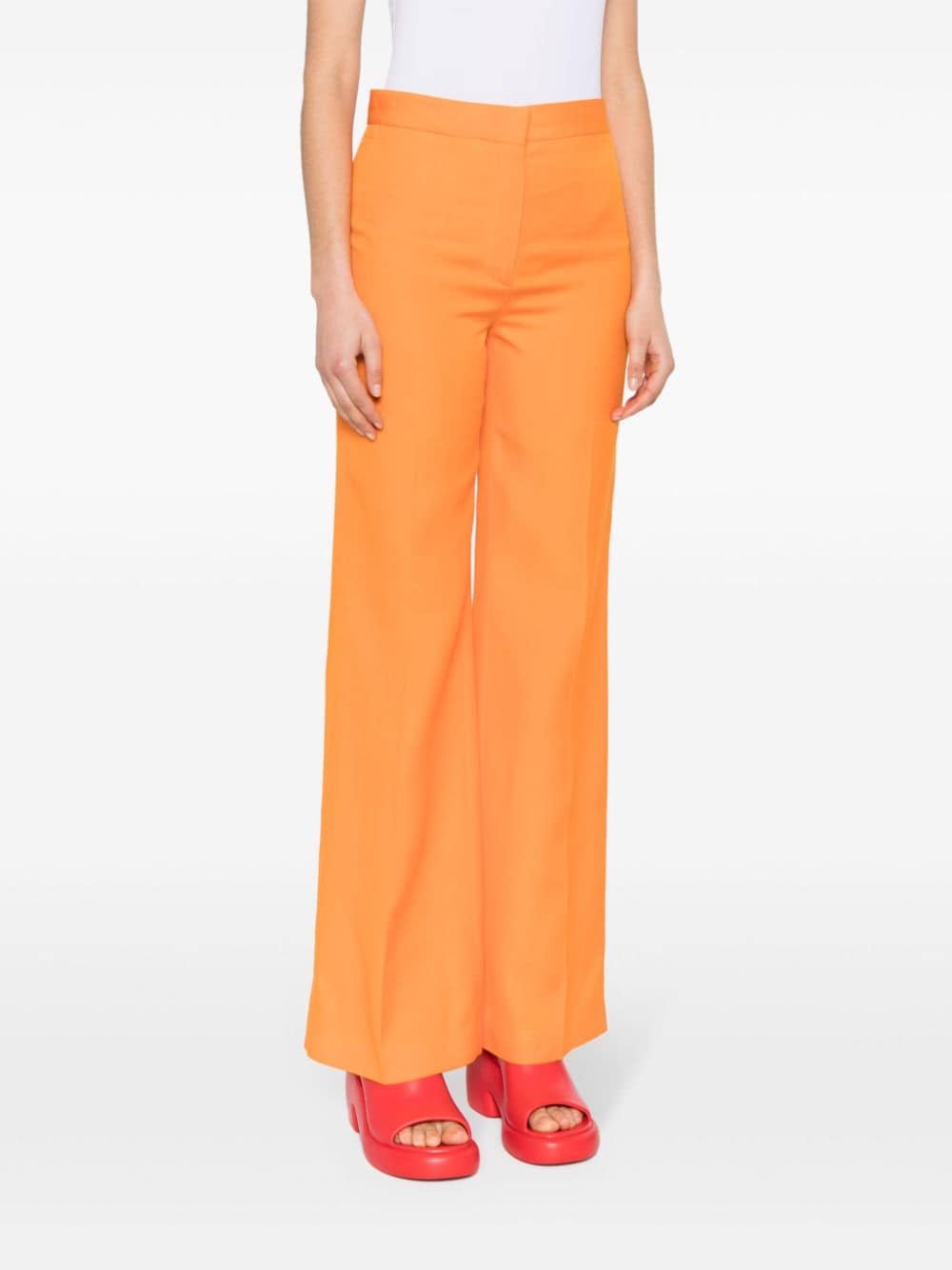 STELLA McCARTNEY High-waisted Flared Trousers