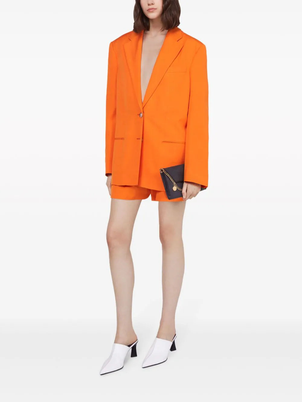 STELLA McCARTNEY Oversized Single-breasted Blazer