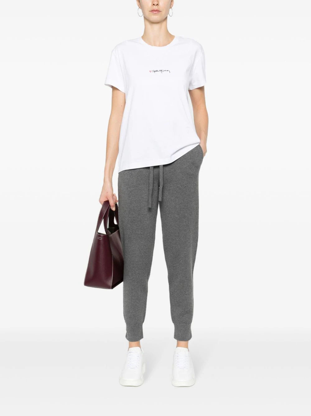 STELLA McCARTNEY Stella Iconics Love Logo T-shirt