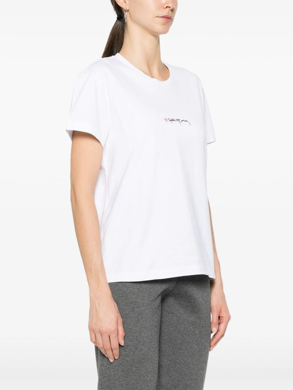 STELLA McCARTNEY Stella Iconics Love Logo T-shirt