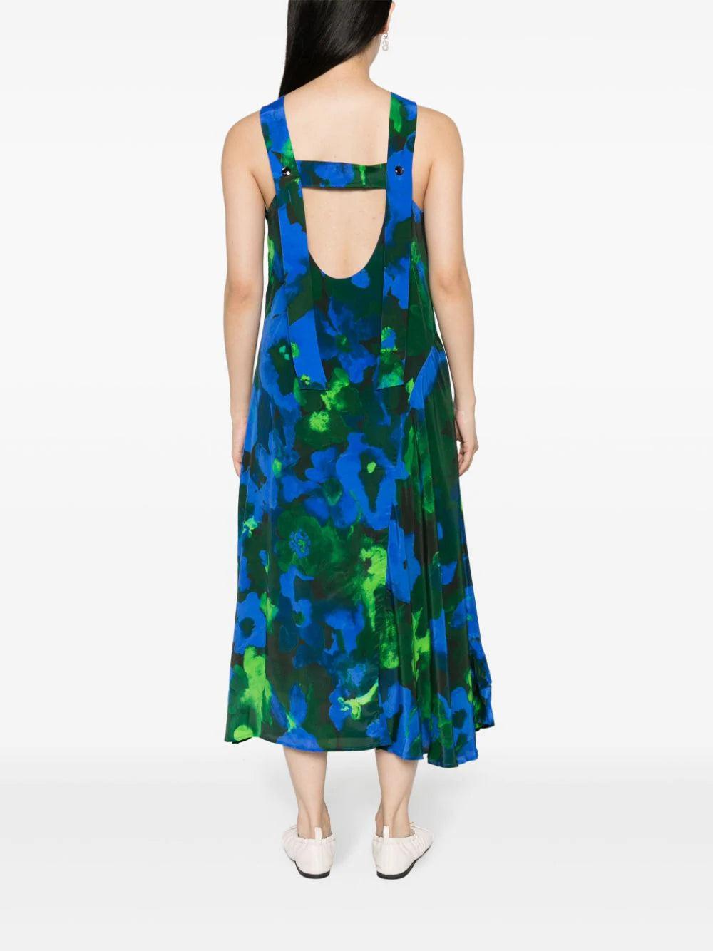 Stine Goya Oriza Dress - Frosted Floreal Night