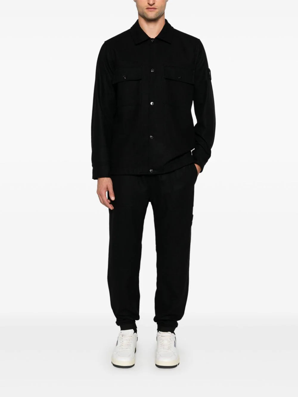 STONE ISLAND 120f4 Overshirt Ghost