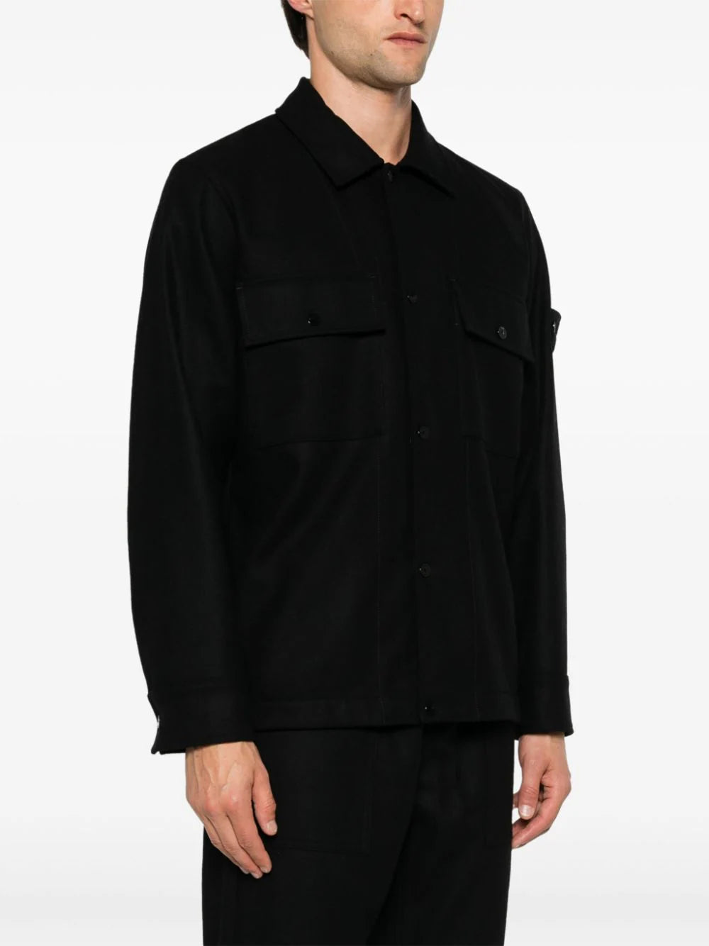 STONE ISLAND 120f4 Overshirt Ghost