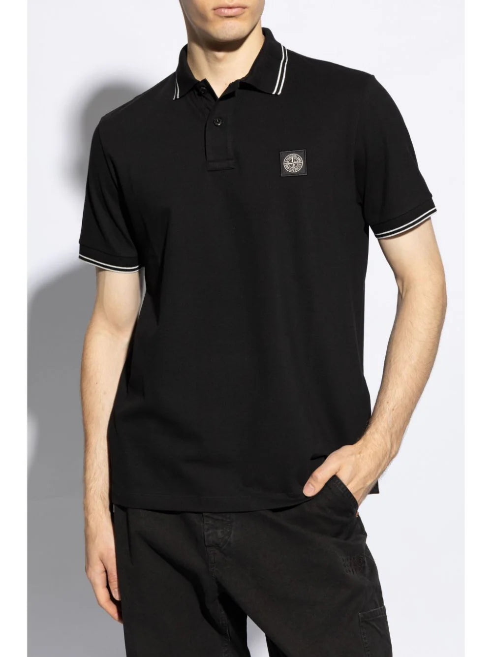 STONE ISLAND 2sc18 Short-sleeved Polo Shirt