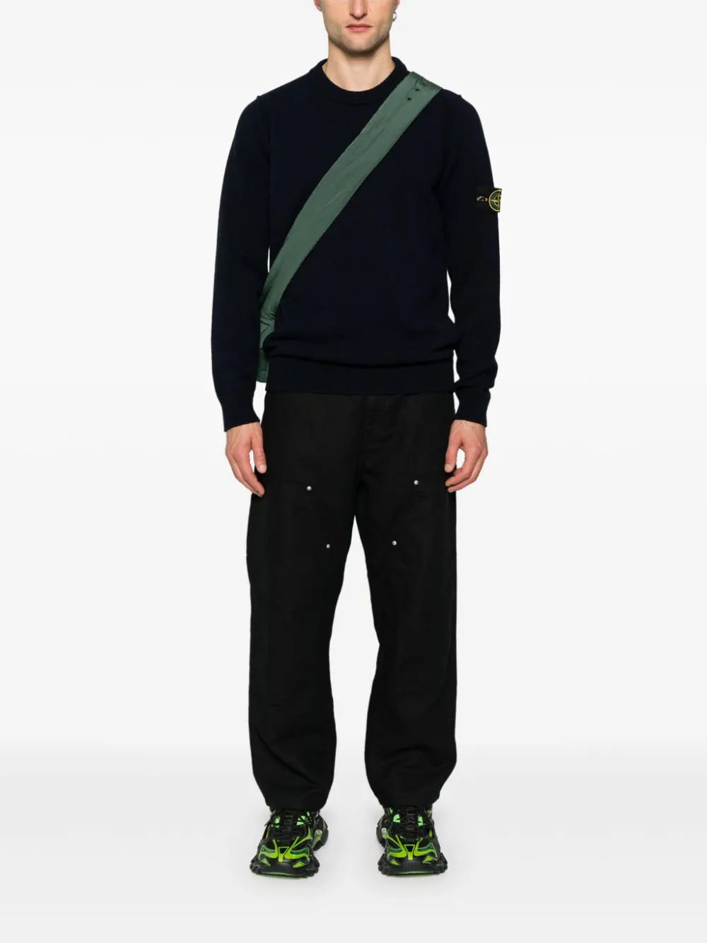STONE ISLAND 508a3 Wool Sweater