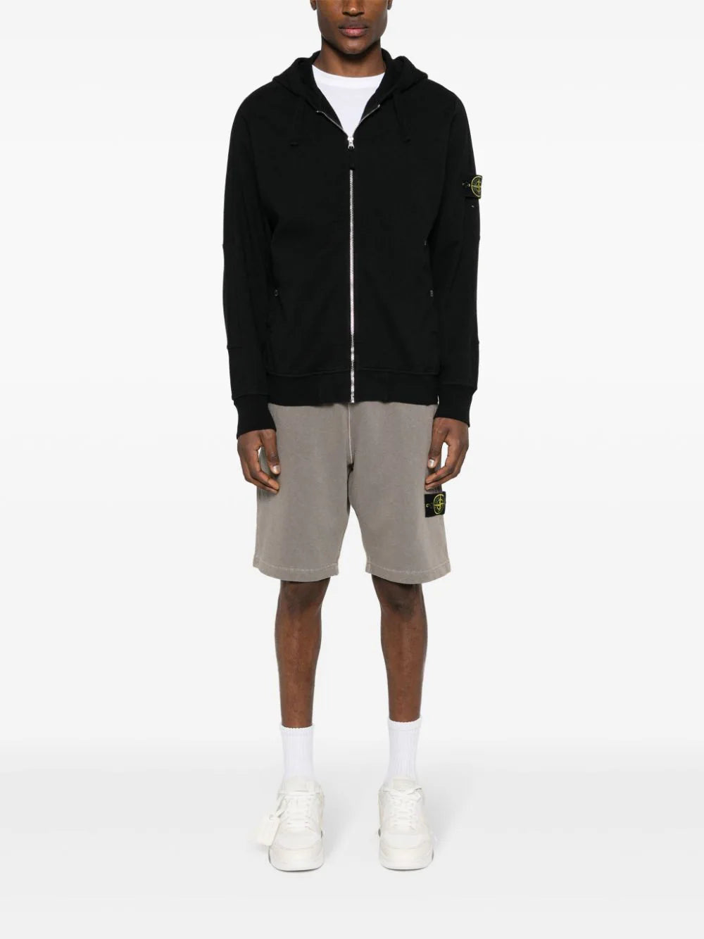 STONE ISLAND 63160 Hooded Track Top