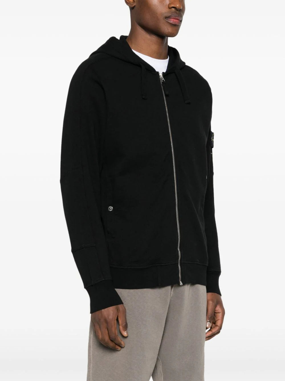 STONE ISLAND 63160 Hooded Track Top