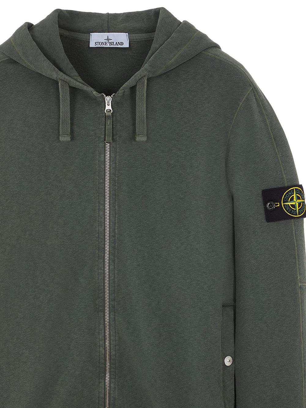 STONE ISLAND 63160 Hooded Track Top