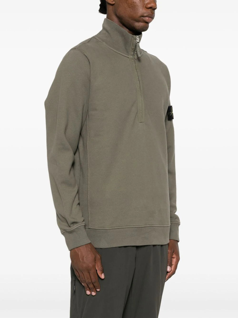 STONE ISLAND 63420 Half Zip Sweatshirt