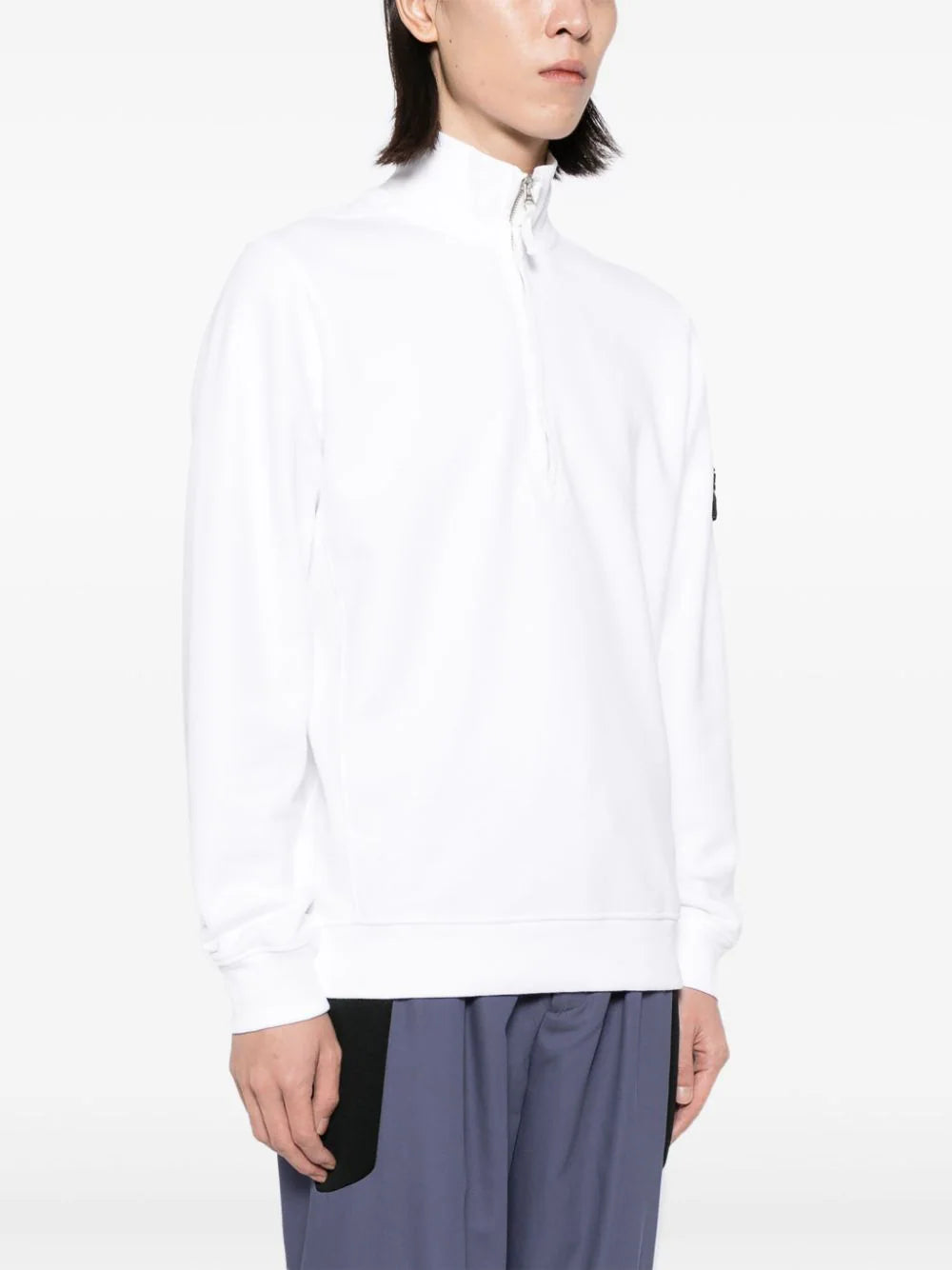 STONE ISLAND 63420 Half Zip Sweatshirt