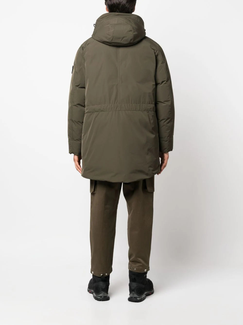 STONE ISLAND Compass-patch Padded Coat