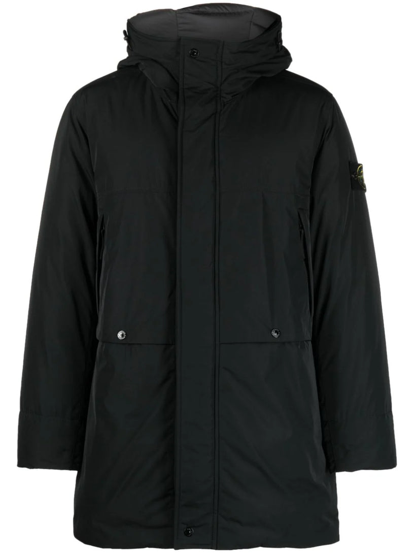 STONE ISLAND Compass-patch padded coat