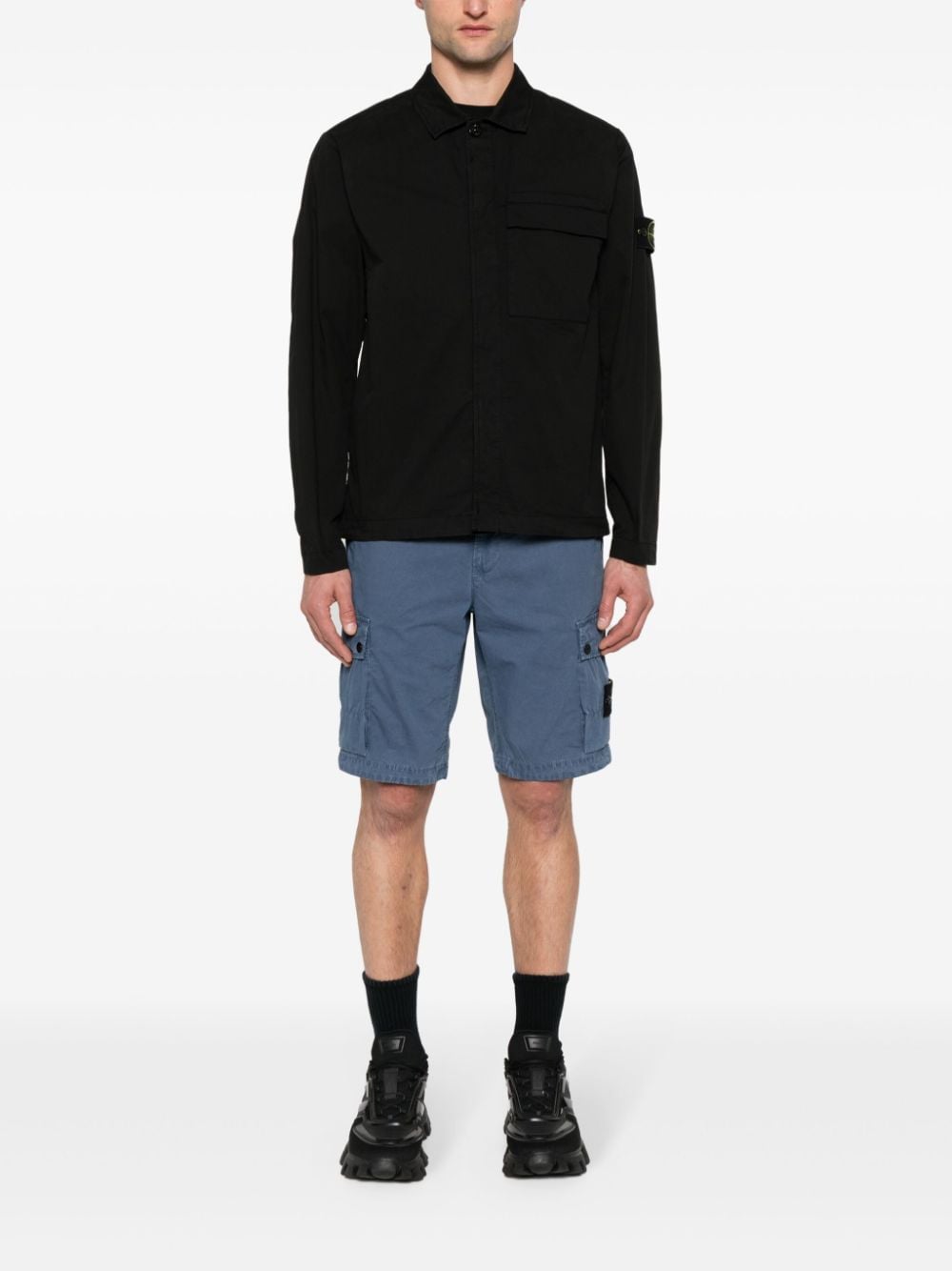 STONE ISLAND Cotton Overshirt