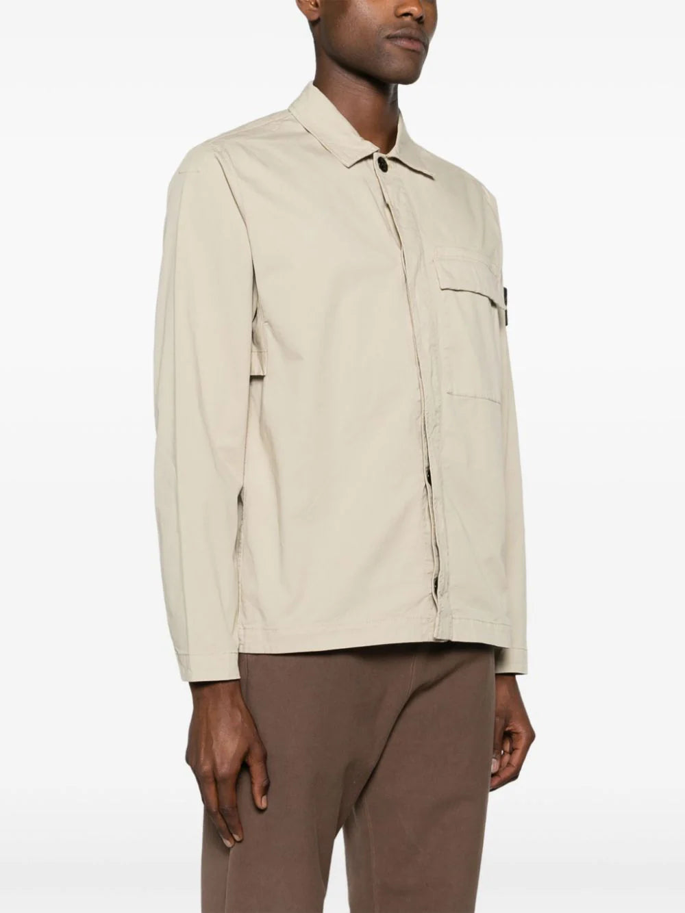 STONE ISLAND Cotton Overshirt