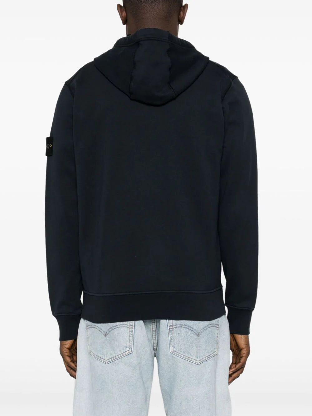 STONE ISLAND Full-zipper Hooded Sweatshirt