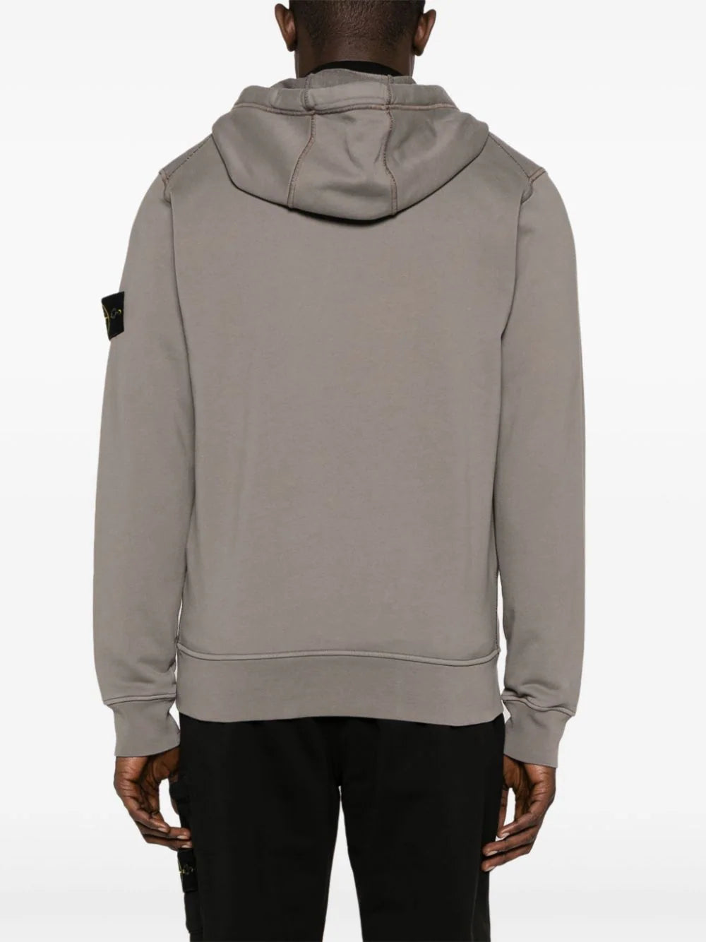 STONE ISLAND Full-zipper Hooded Sweatshirt