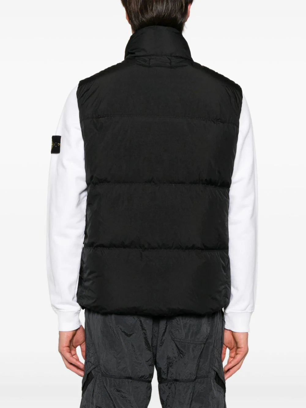 STONE ISLAND G0223 Real Down Sleeveless Jacket