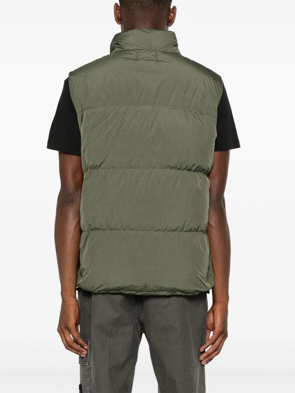 STONE ISLAND G0223 Real Down Sleeveless Jacket