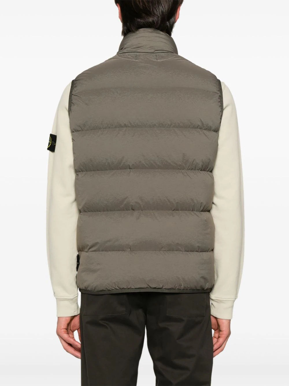 STONE ISLAND G0828 Real Down Sleeveless Jacket