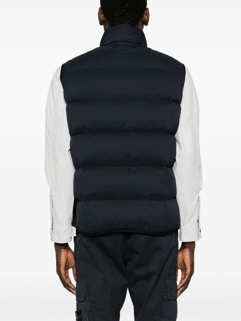 STONE ISLAND G0828 Real Down Sleeveless Jacket