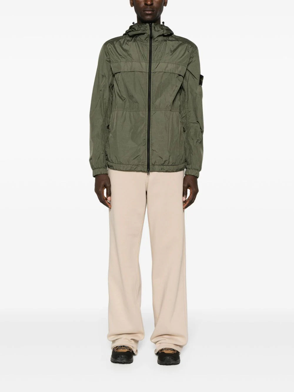 STONE ISLAND Garment Dyed Crinkle Reps R-ny