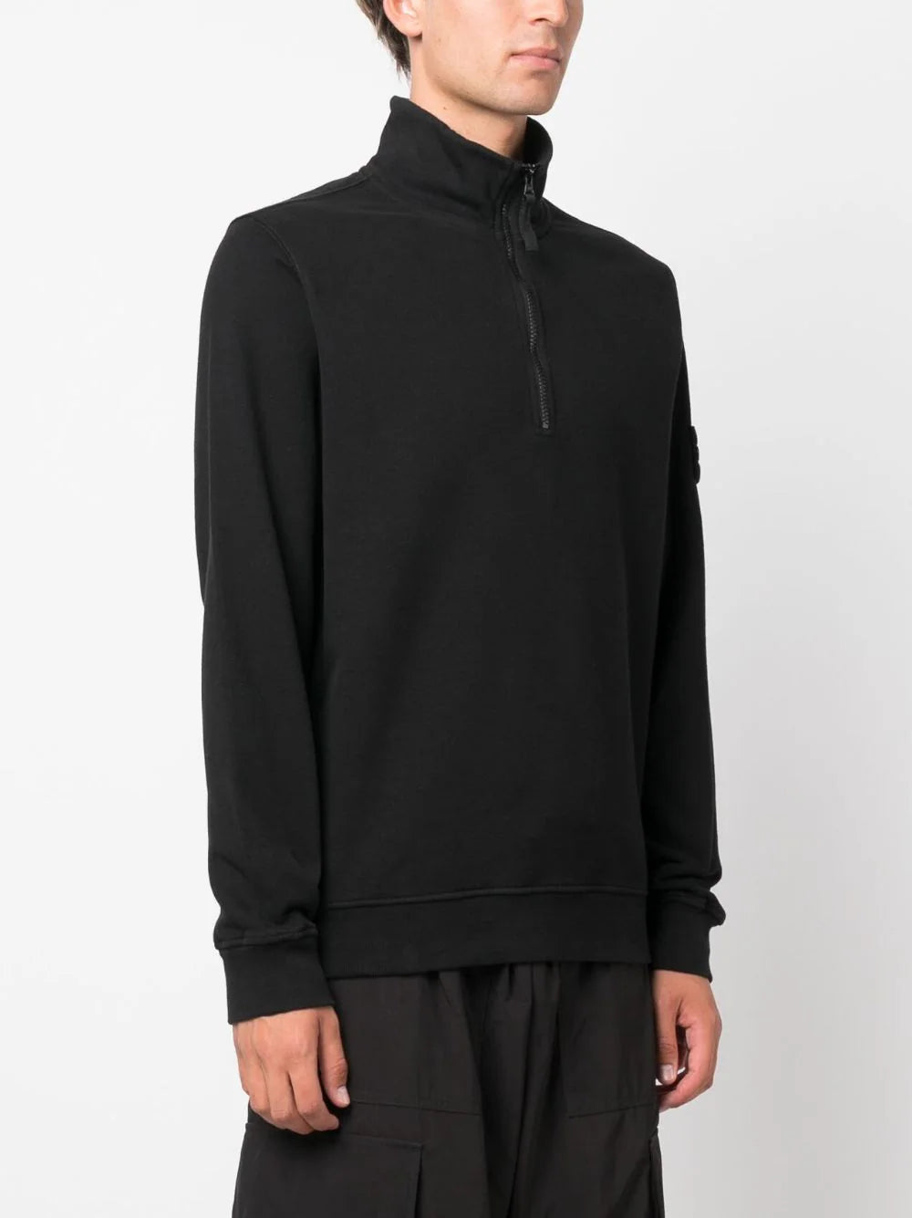 STONE ISLAND Half-zipper Sweatshirt