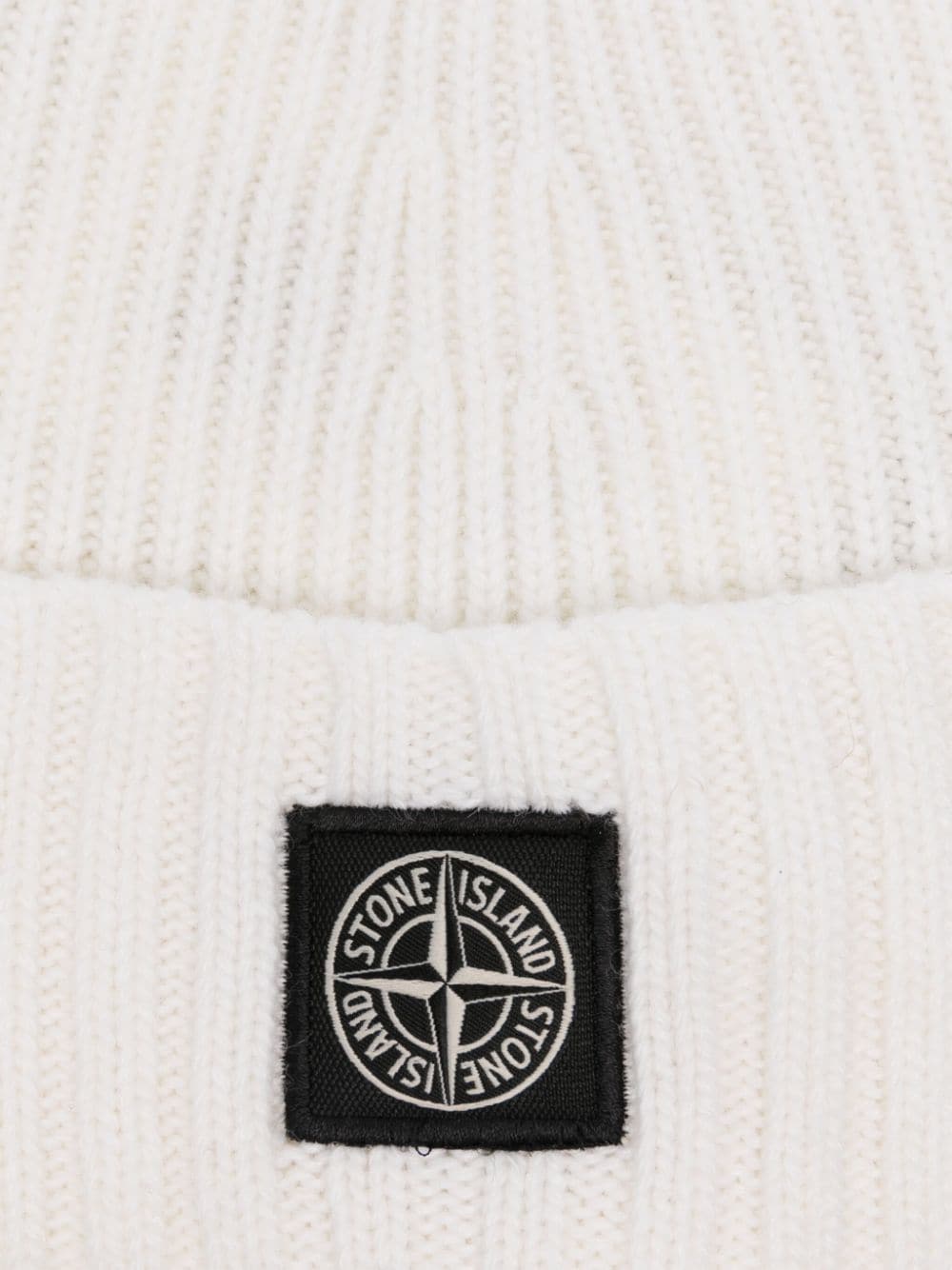 STONE ISLAND Kids Beanie With Logo