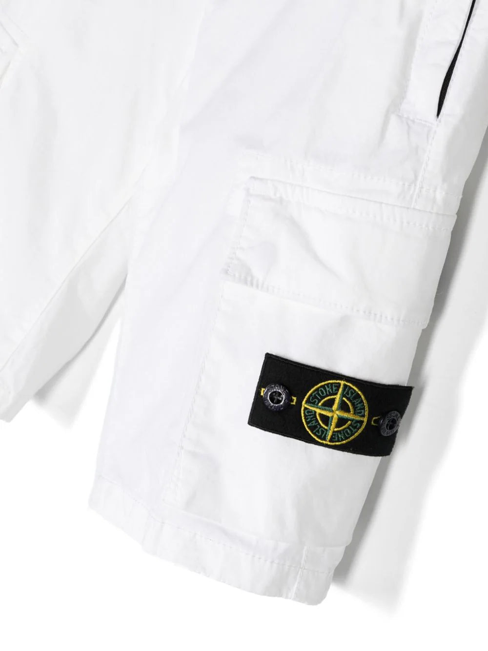 STONE ISLAND Kids Cargo Bermuda Shorts