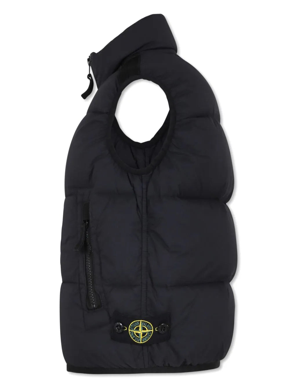 STONE ISLAND Kids Compass-badge Padded Gilet