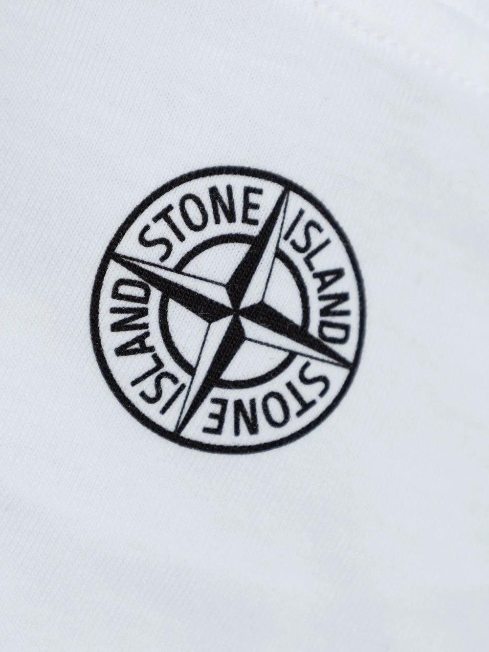STONE ISLAND Kids Compass Print T-shirt