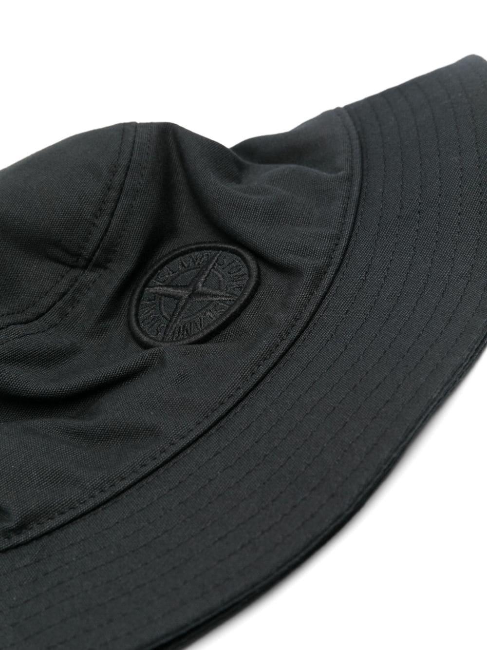 STONE ISLAND Kids Cotton Rep Bucket Hat
