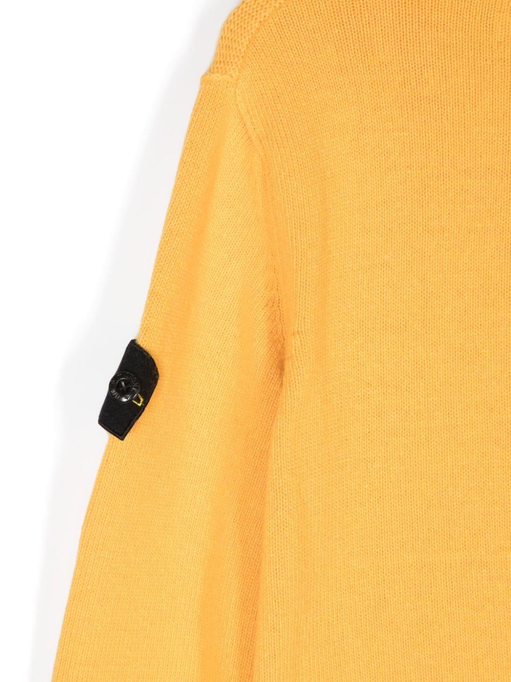 STONE ISLAND Kids Crew Neck Sweater