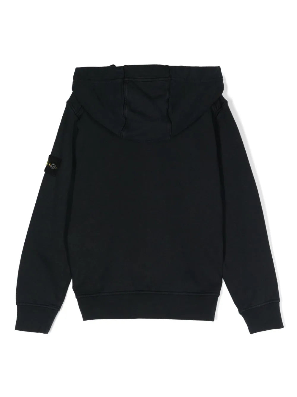 STONE ISLAND Kids Full-zipper Hooded Sweatshirt
