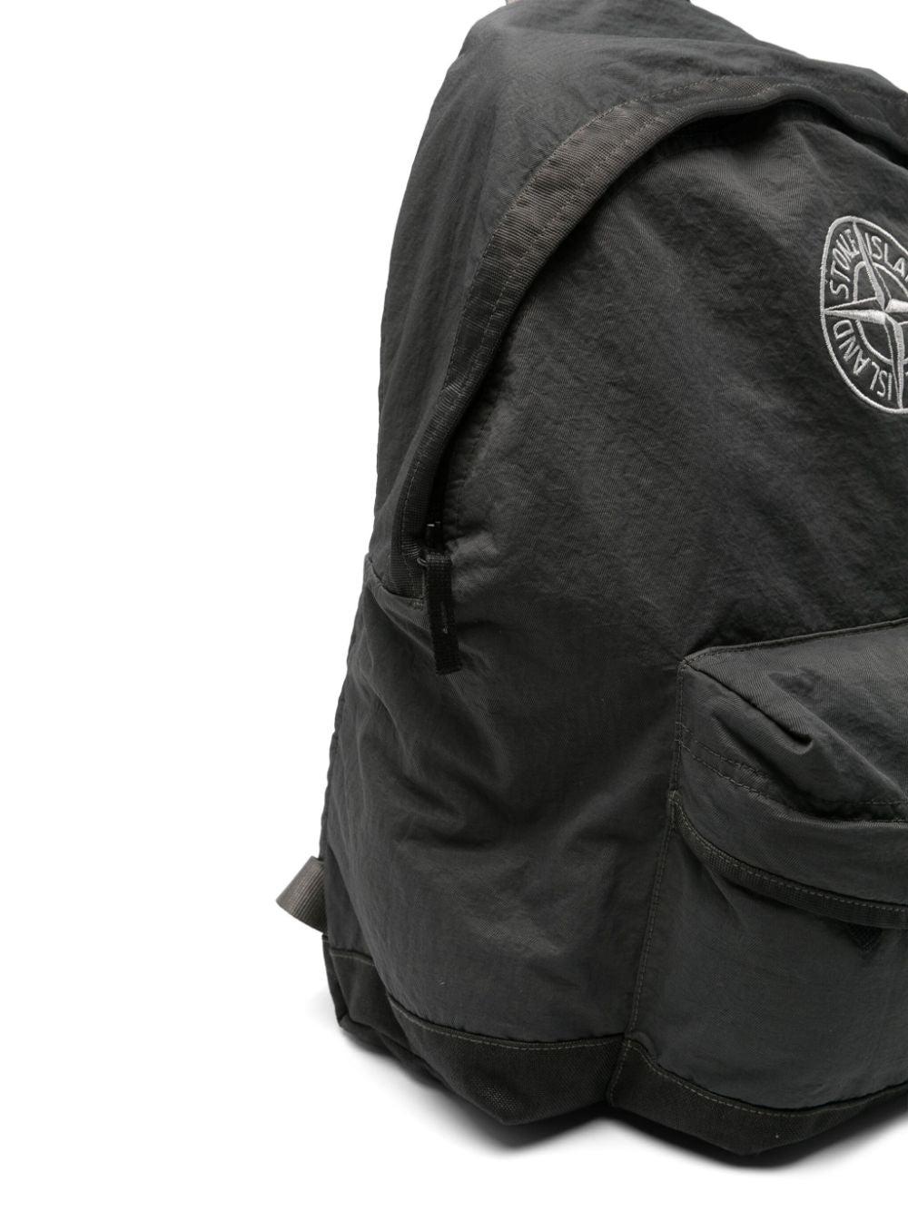 STONE ISLAND Kids Logo Backpack