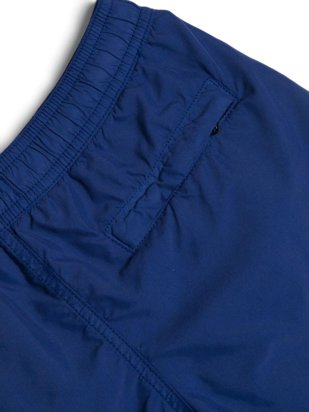 STONE ISLAND Kids Swim Shorts With Compass Motif