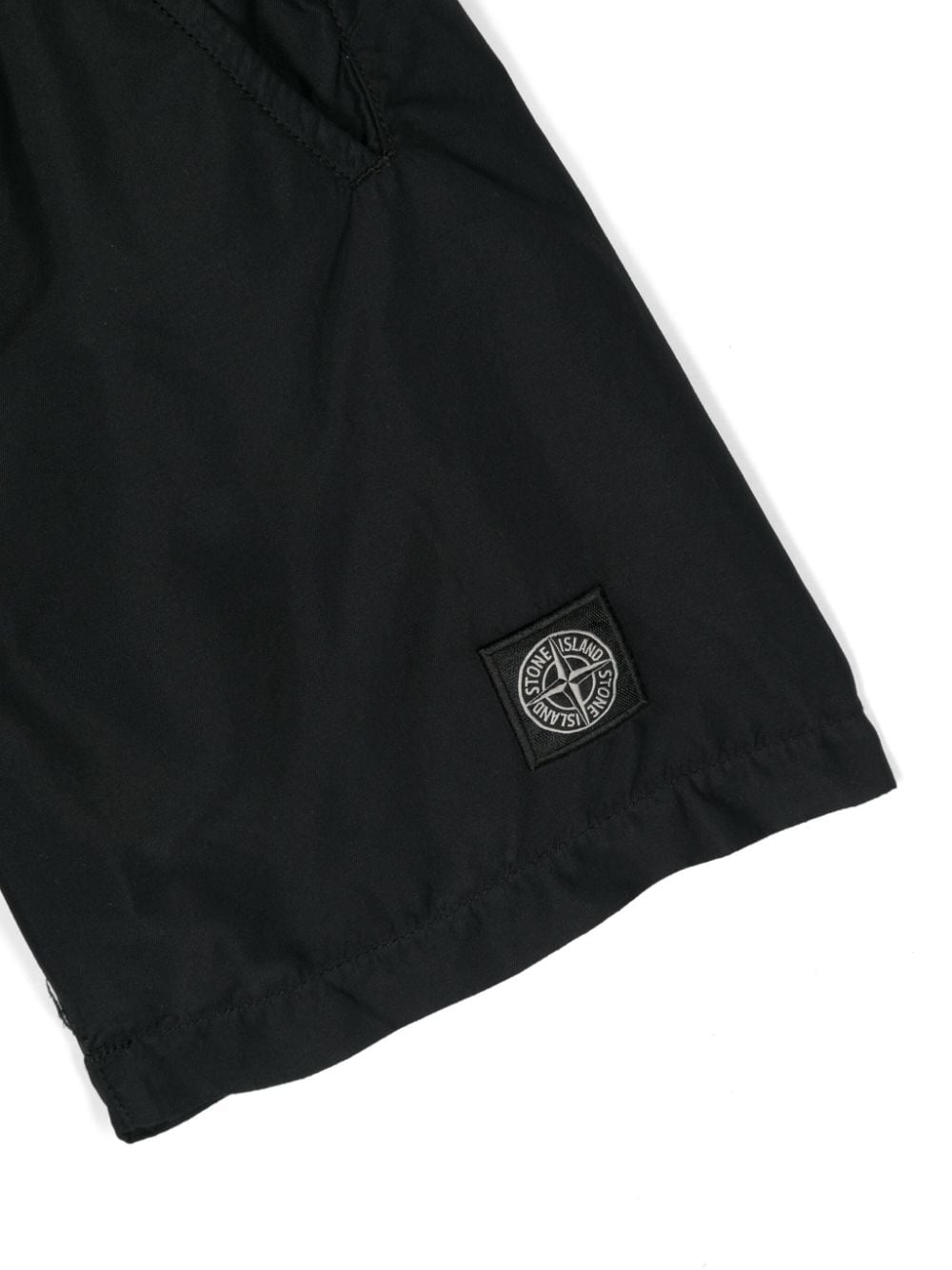 STONE ISLAND Kids Swim Shorts With Compass Motif
