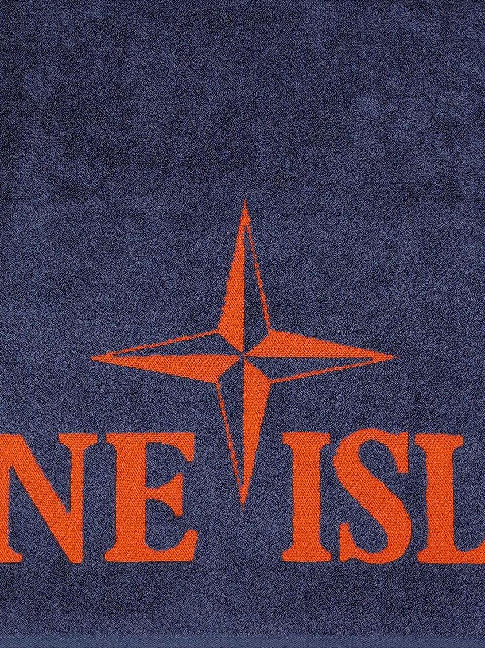 STONE ISLAND Logo Beach Towel