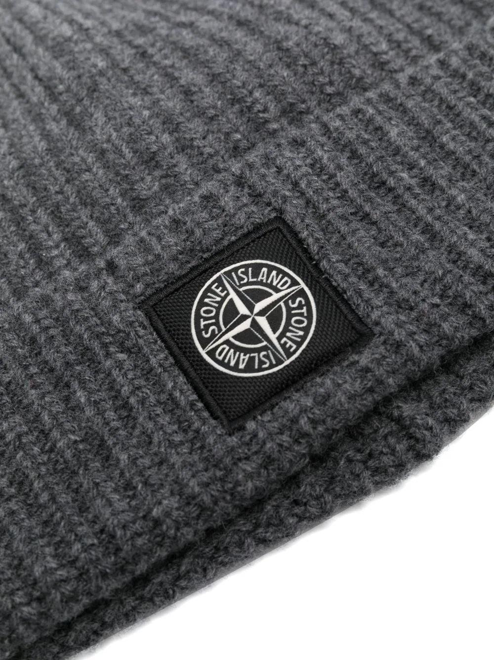 STONE ISLAND Logo Beanie