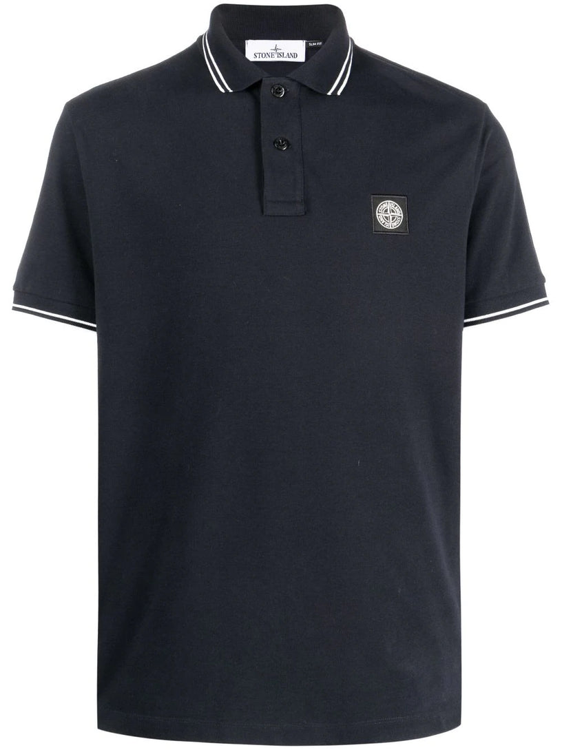 STONE ISLAND Logo polo shirt