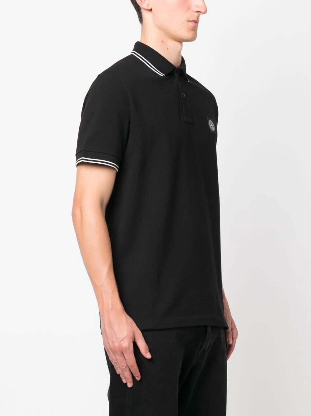 STONE ISLAND Logo Polo Shirt