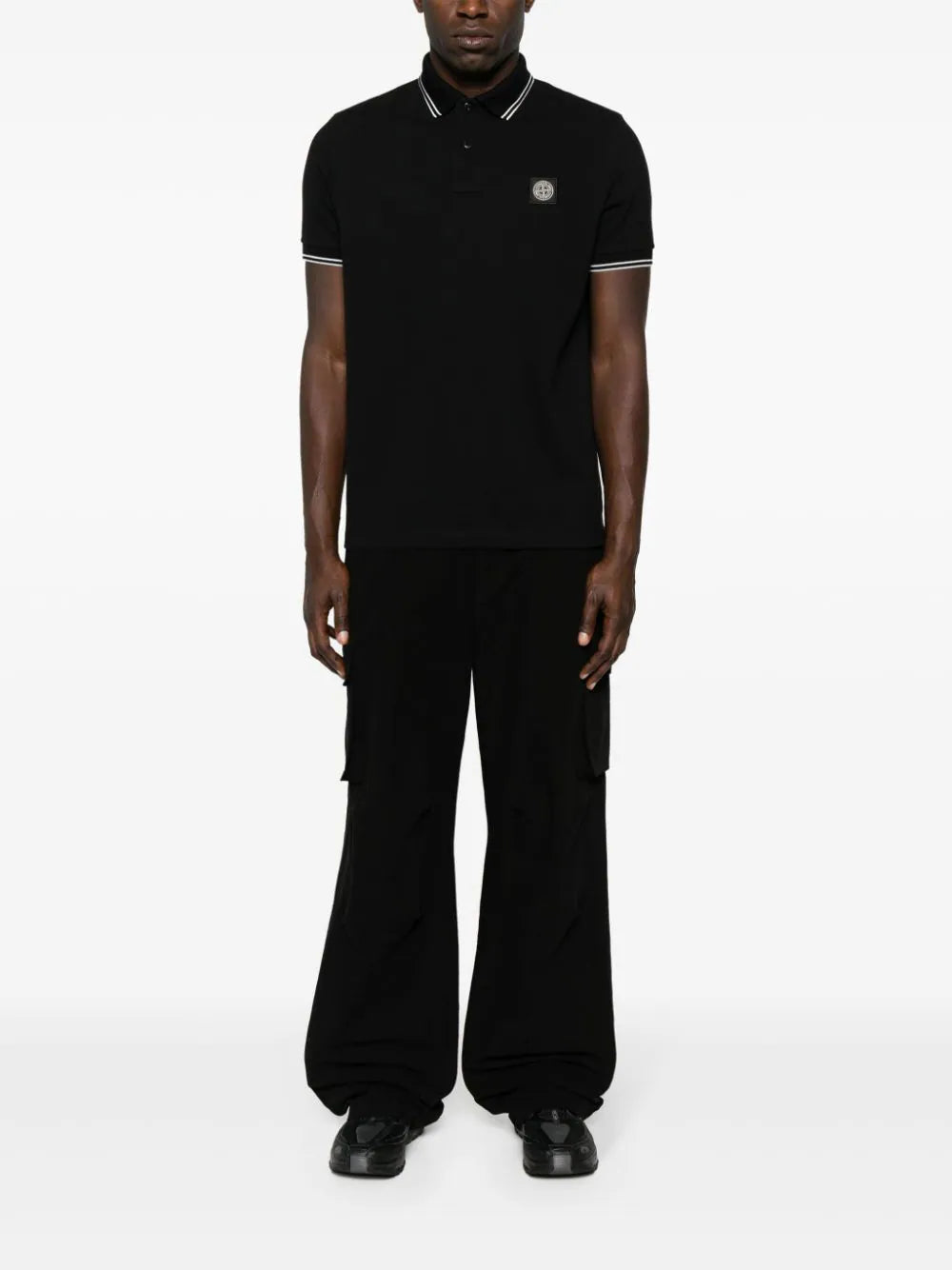 STONE ISLAND Logo Polo Shirt