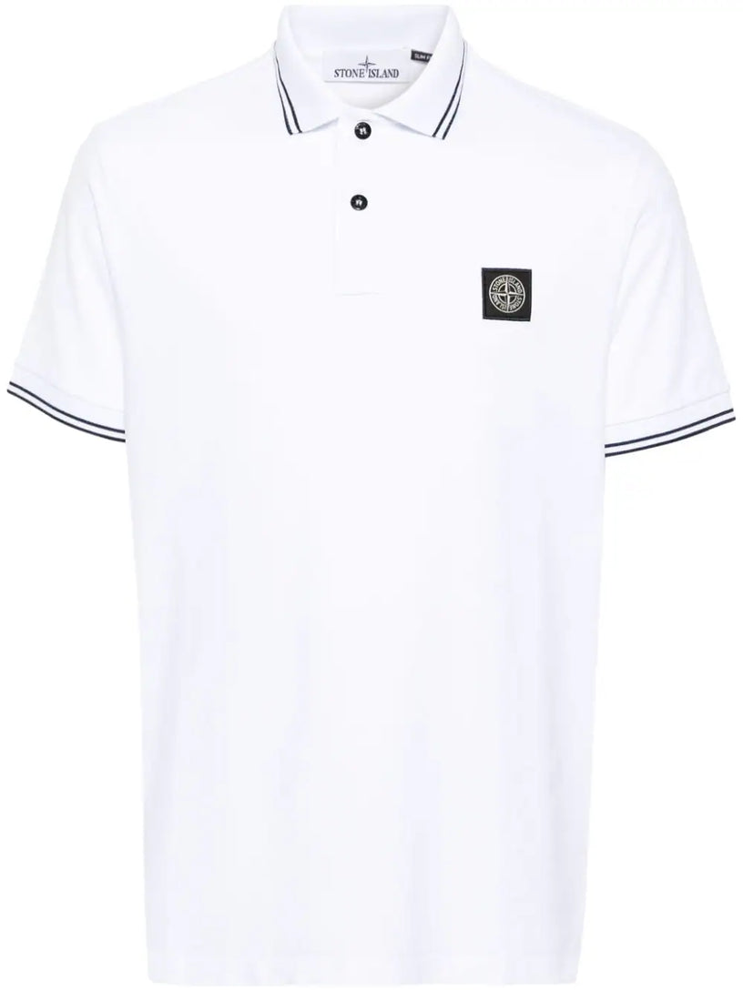STONE ISLAND Logo polo shirt