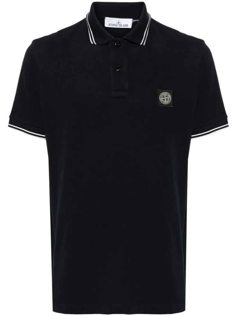 STONE ISLAND Logo polo shirt