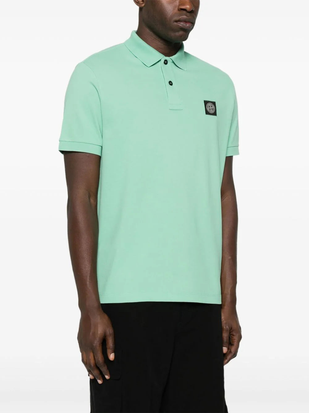 STONE ISLAND Logo Polo Shirt