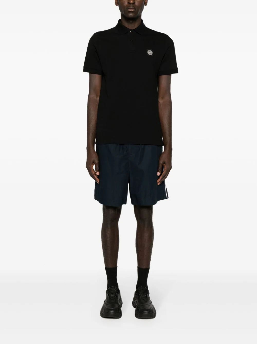STONE ISLAND Logo Polo Shirt