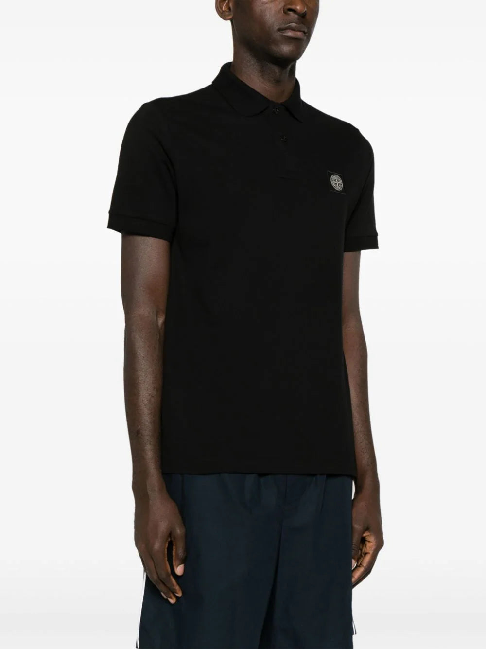 STONE ISLAND Logo Polo Shirt
